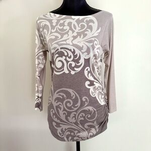 Emily Blu Beautiful Patterned Woman’s Top